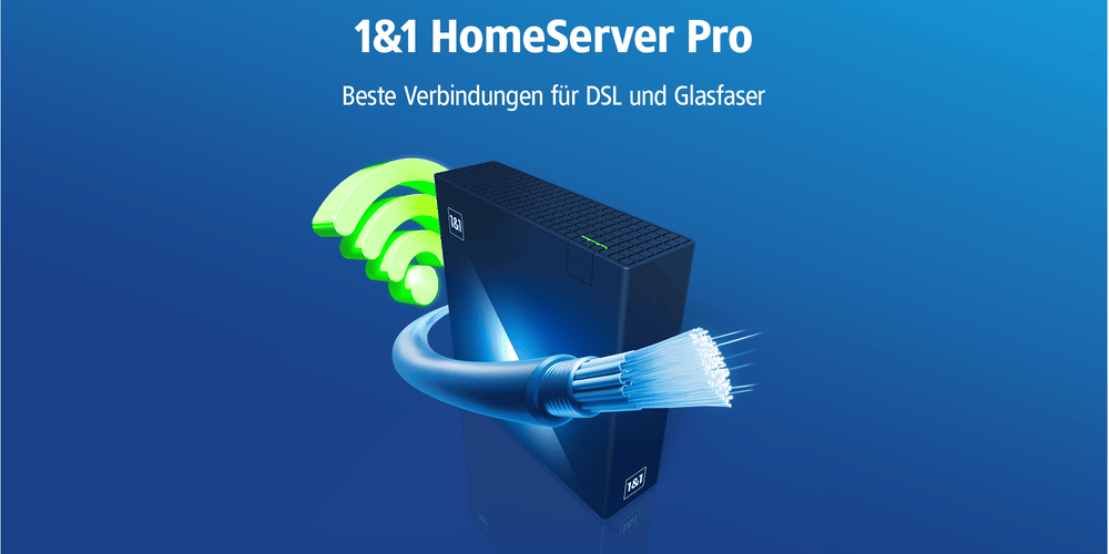 Foto des neuen 1&1 HomeServer Pro