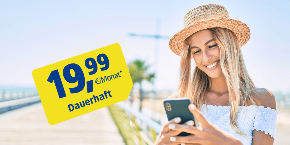 1&1 Sommeraktion: Neue 1&1 All-Net-Flat mit 30 GB Datenvolumen für dauerhaft 19,99 Euro pro Monat