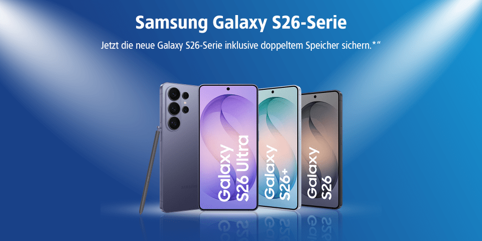 Smartphones der Samsung Galaxy S26-Reihe
