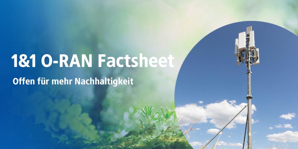 1&1 O-RAN Factsheet Nachhaltigkeit