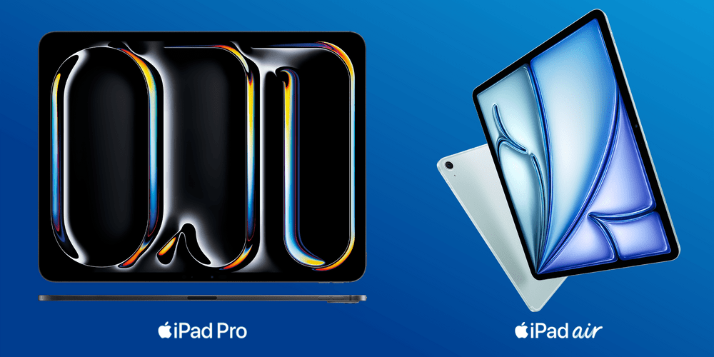 Das Apple iPad Air (M2) und iPad Pro (M4) jetzt bei 1&1