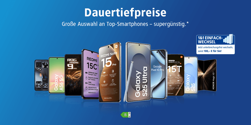 Die Neujahrskampagne 2026 von 1&1