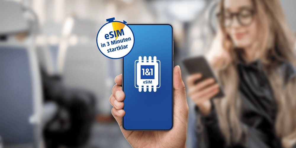 eSIM-Bereitstellung bei 1&1